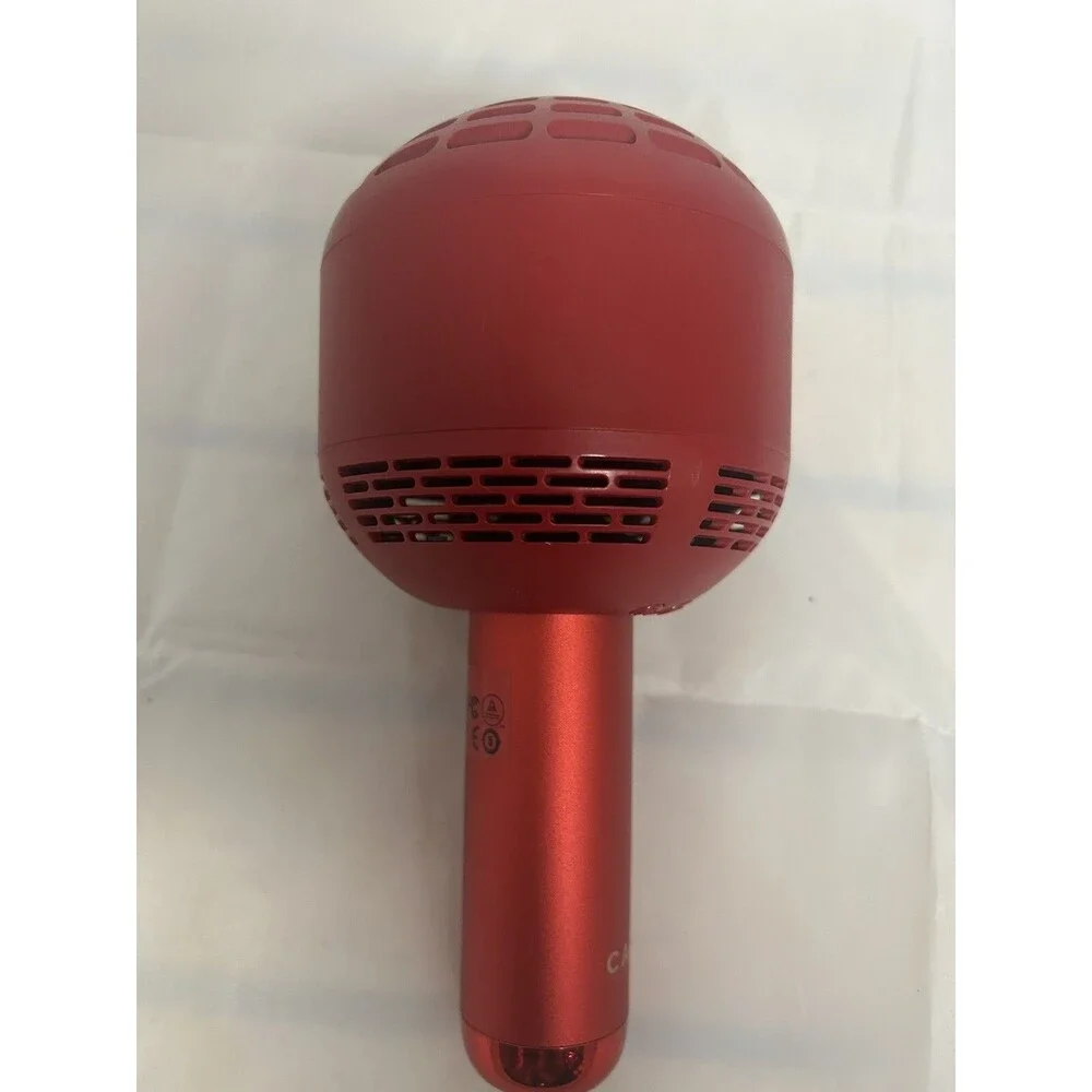 CALF Q5 Bluetooth Portable Wireless Karaoke Speaker Microphone Red Tested Works